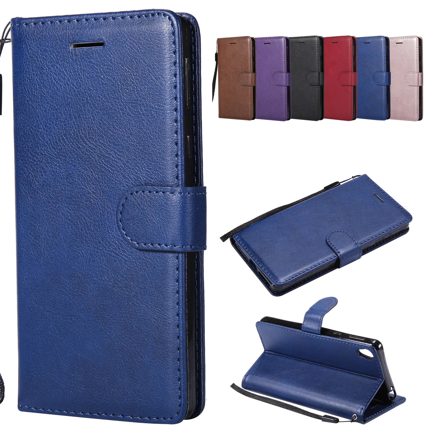 Чехол книжка для Sony Xperia 1 2 5 10 ii iii 8 E5 E6 C6 XA XA1 Ultra XA2 XZ XZ1 XZ2 XZ3 XZ4 Compact L1 L2 L3 L4|Бамперы| |