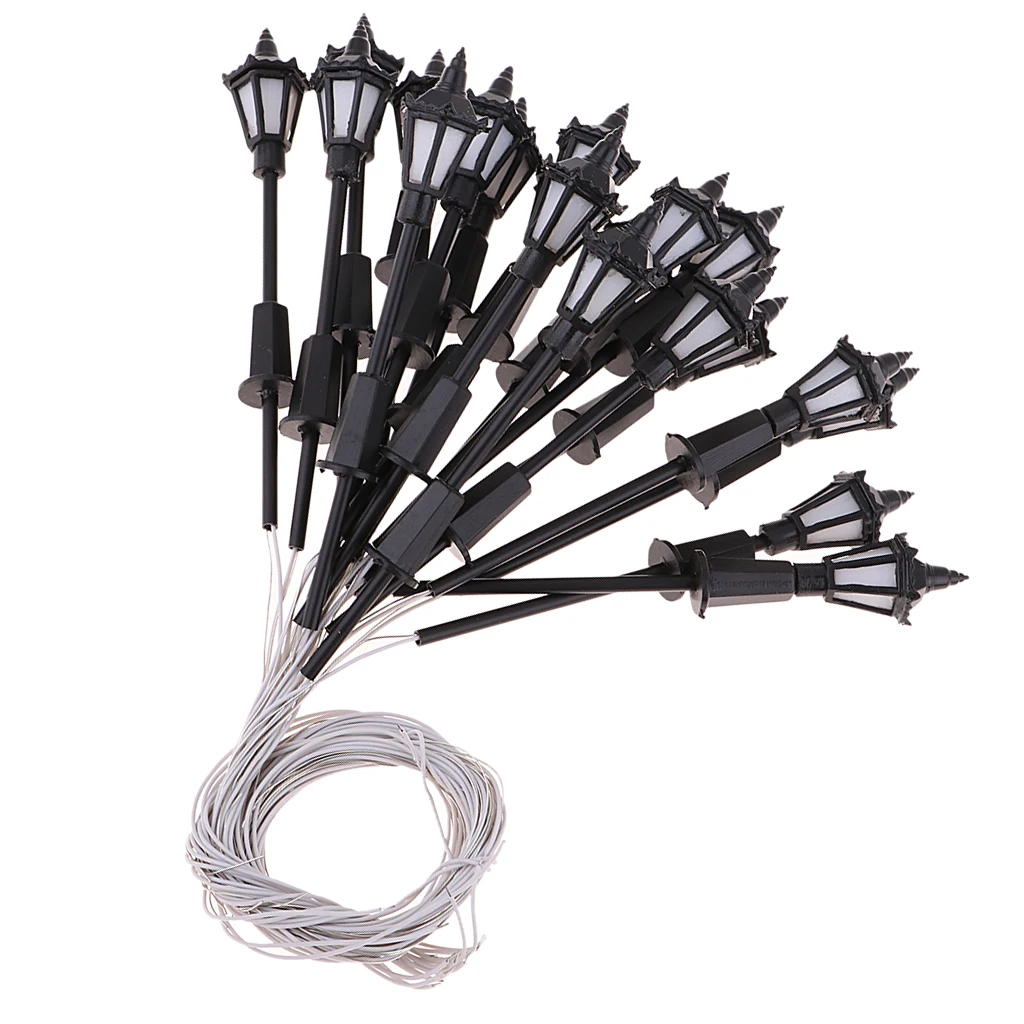 20 шт./упаковка светодиодсветодиодный лампа для железнодорожного поезда масштаб