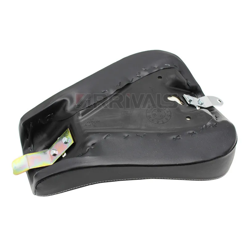 Black Motorcycle Front Driver PU Leather Seat For Harley Sportster Forty Eight XL 883 1200 72 48 Pillow Solo Cushion |
