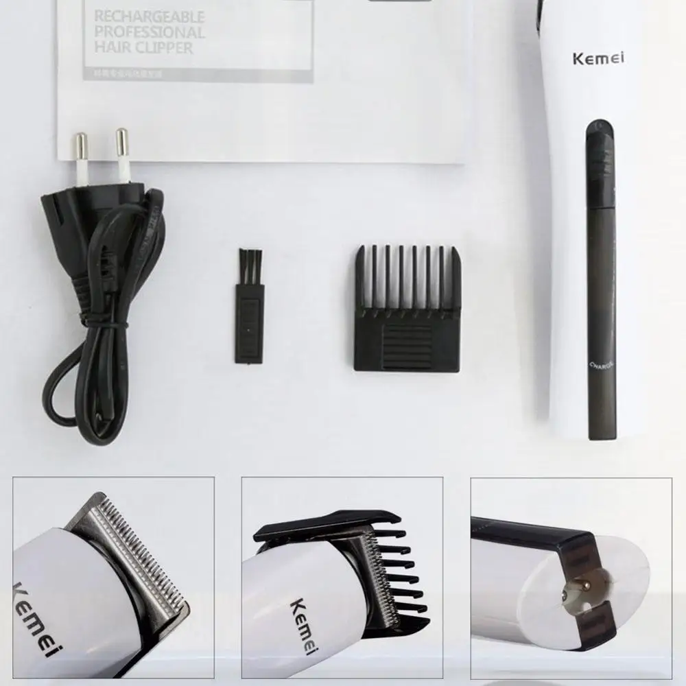 

Promotion $12.99 KM-1407 Rechargeable Wireless Electric Shavers Beard Nose Ear Shaver Hair Clipper Hair Trimmer Waterproof Tool