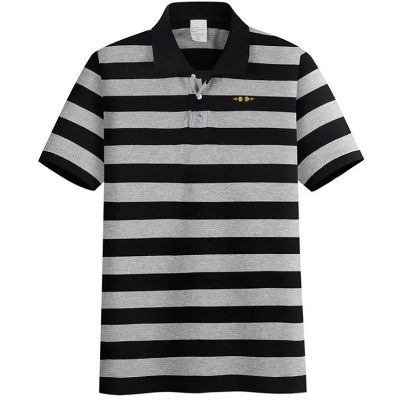 Высокое качество 2020 летние мужские рубашки поло с коротким рукавом 100% хлопок