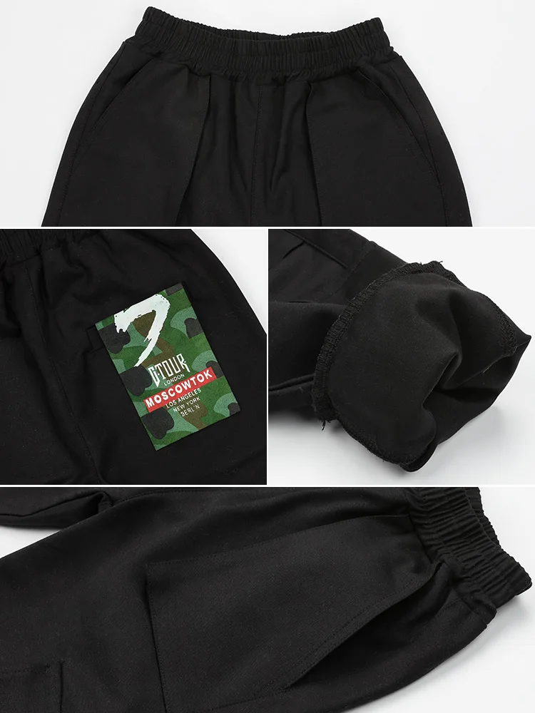 

Baby Casual Pants Children Loose Sweatpants Children Korean Version of the Measured Pocket Pants Baby Western Style Spring