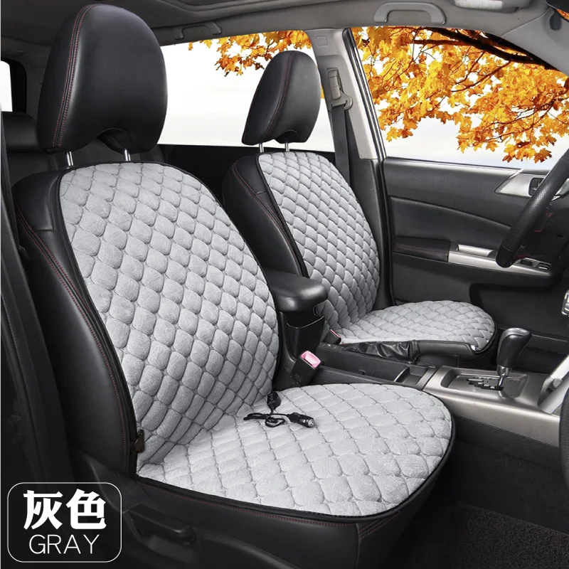 Автомобильная подушка с подогревом 12 В автомобильное сиденье зимний теплый