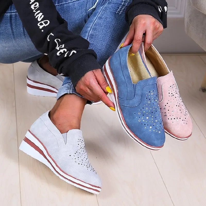 New Printed Woman Casual Shoes Women Canvas Fashion Lace-up Flats Sneakers Flowers Zapatos De Mujer Feminino | Спорт и развлечения