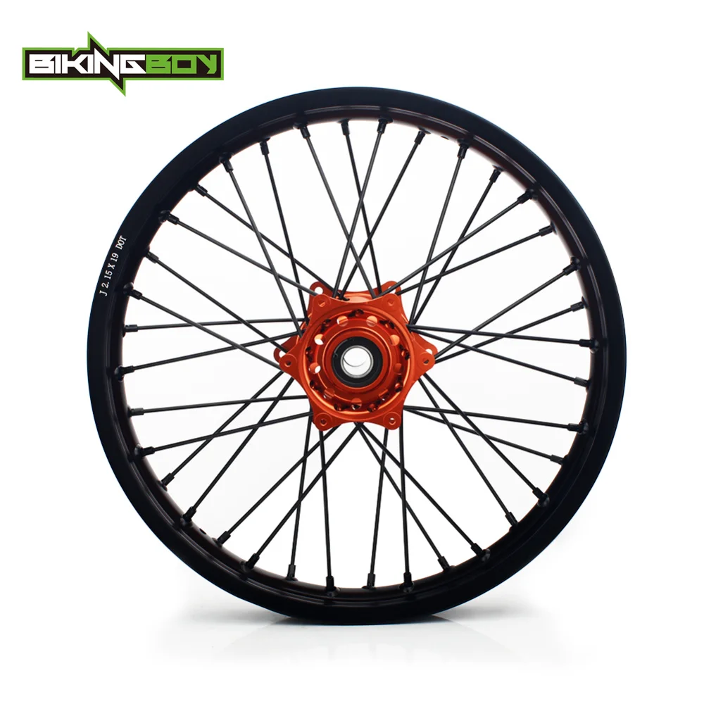 BIKINGBOY MX 2" 18" полный набор передние и задние колеса обода Hub 36 спиц для KTM SX XC XC-F SX-F 150 250 300 350 12-14 SX 125 SX-F 450