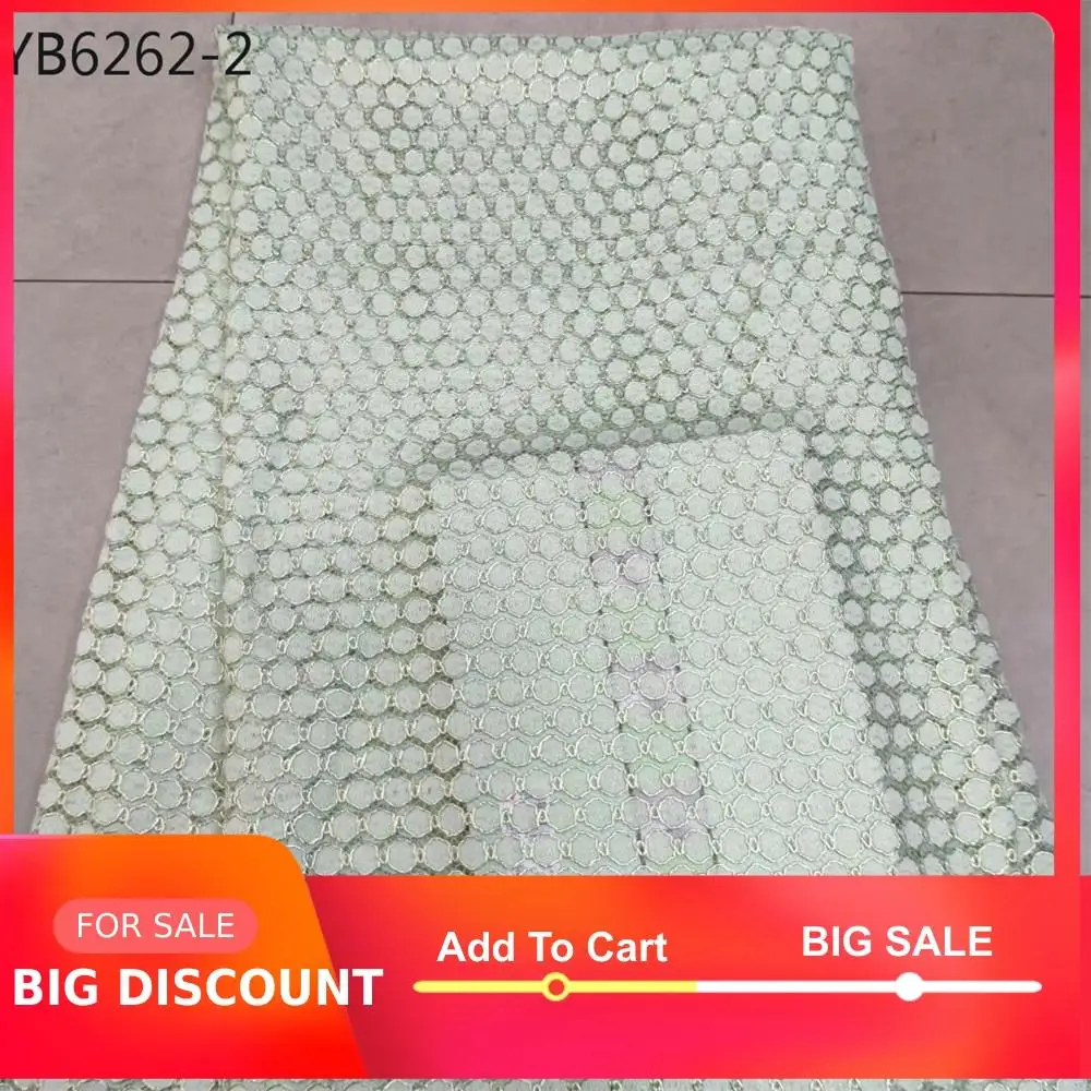 Африканская Нигерия модный стиль одежды украшение гипюр кружева Печать