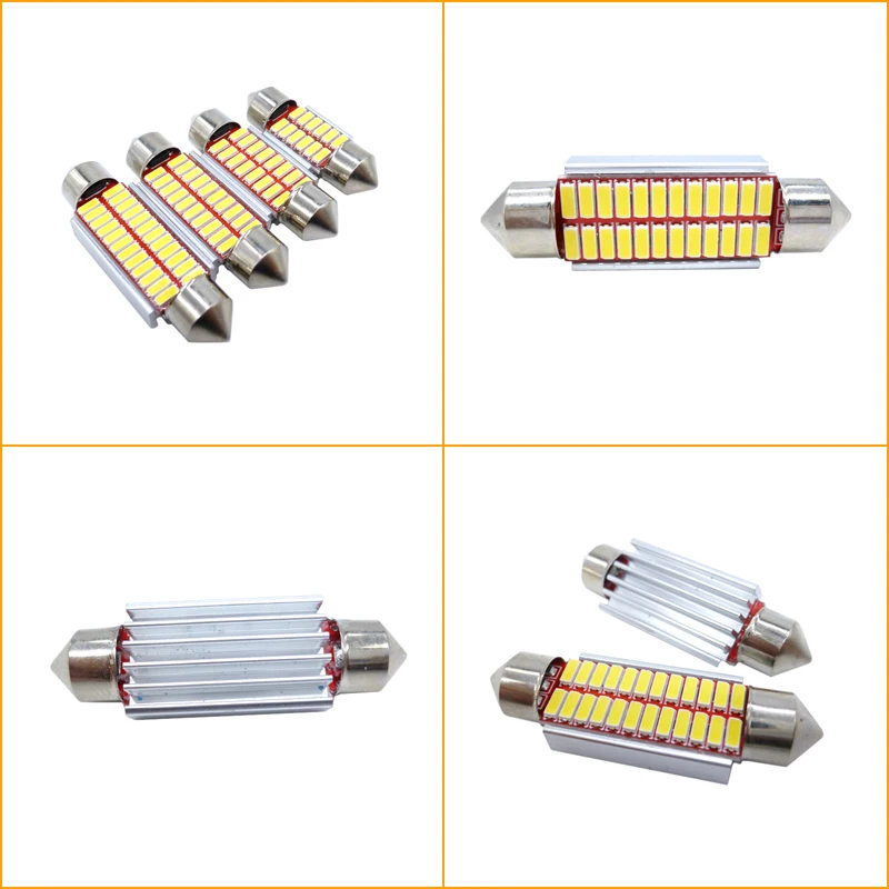 Лампа C5W 4014 SMD для Volkswagen VW Golf 3 4 5 6 Passat B6 B5 3c Polo|Сигнальная лампа| |