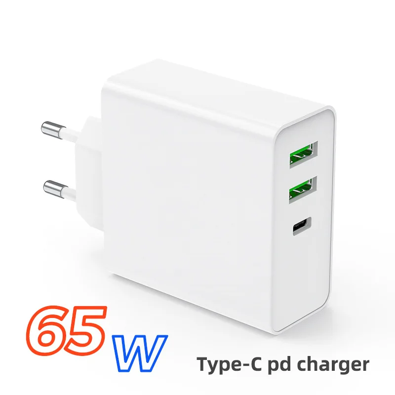 65W TYPE C USB адаптер питания для быстрого настенного зарядного устройства 1 порт PD60W