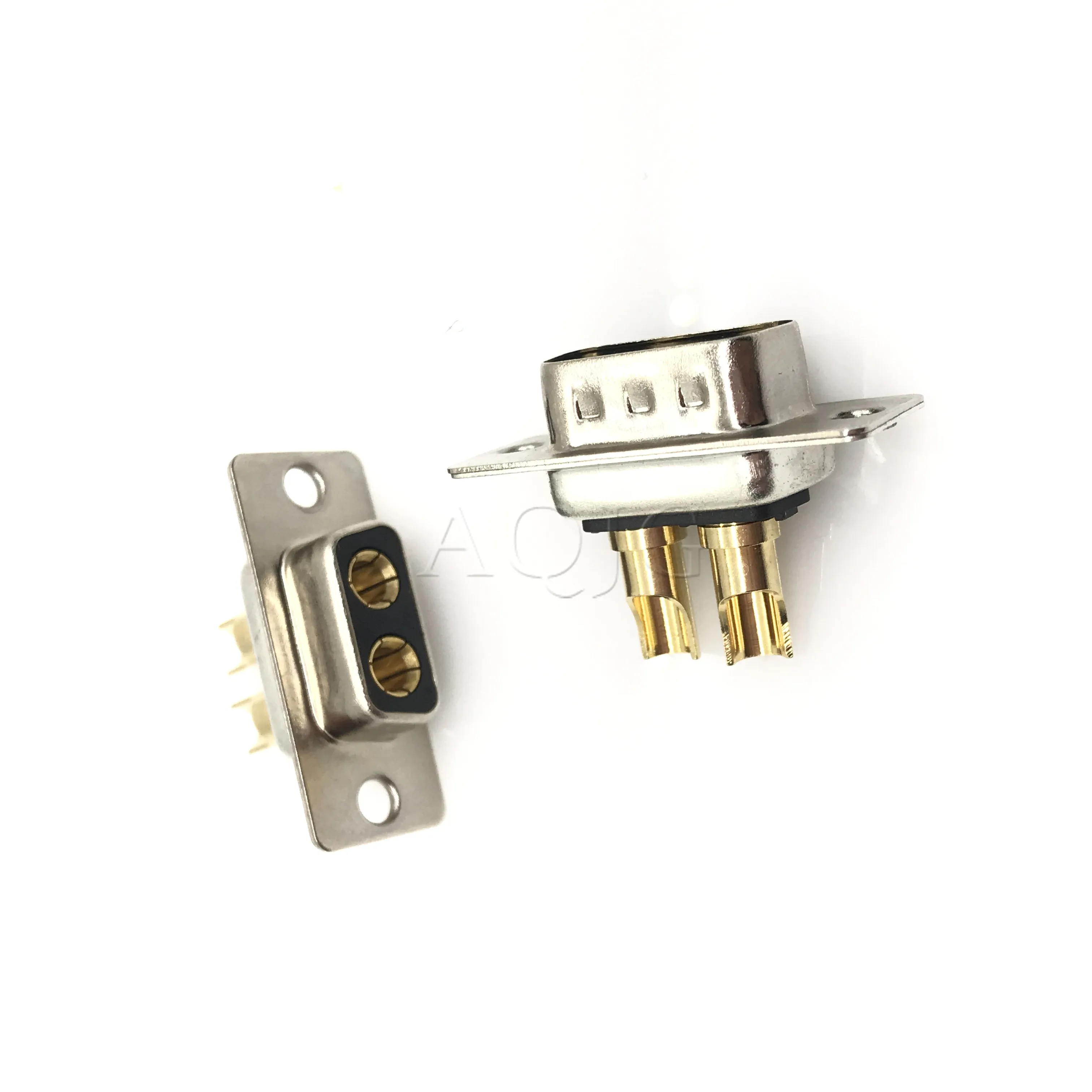 Штепсельная плата типа 2W2 30A 1 шт. 2 контактный позолоченный Штекерный гнездовой