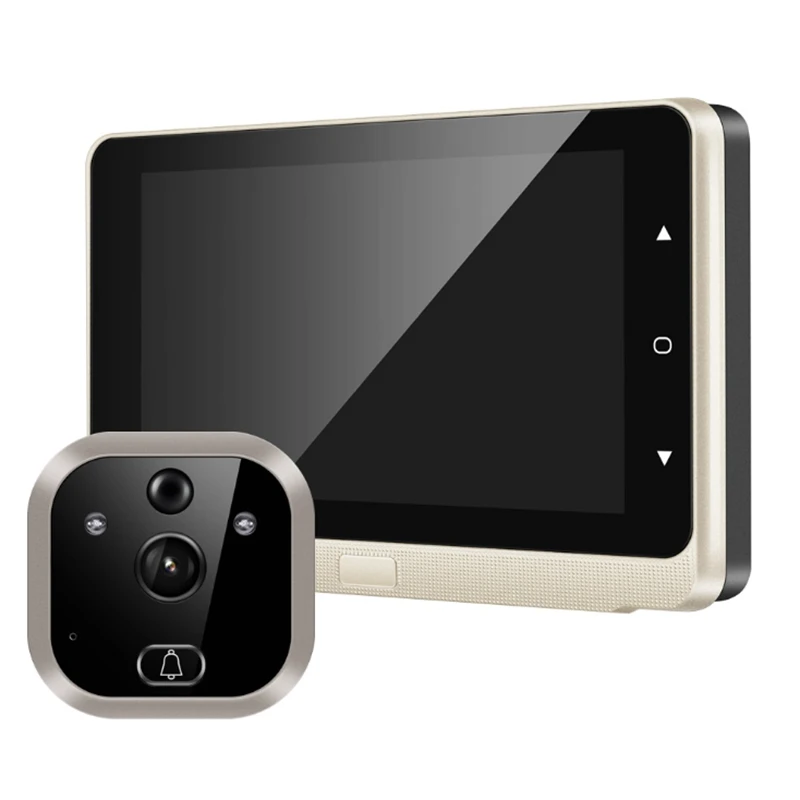 Дверной глазок с OLED дисплеем 5 0 дюйма датчиком движения HD цифровая камера для
