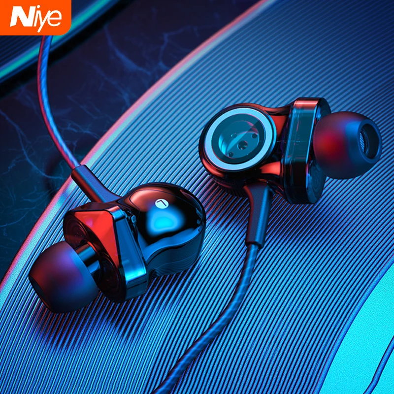 Проводные наушники-вкладыши 3 5 мм 6-динамические наушники HiFi микрофон для Xiaomi Huawei