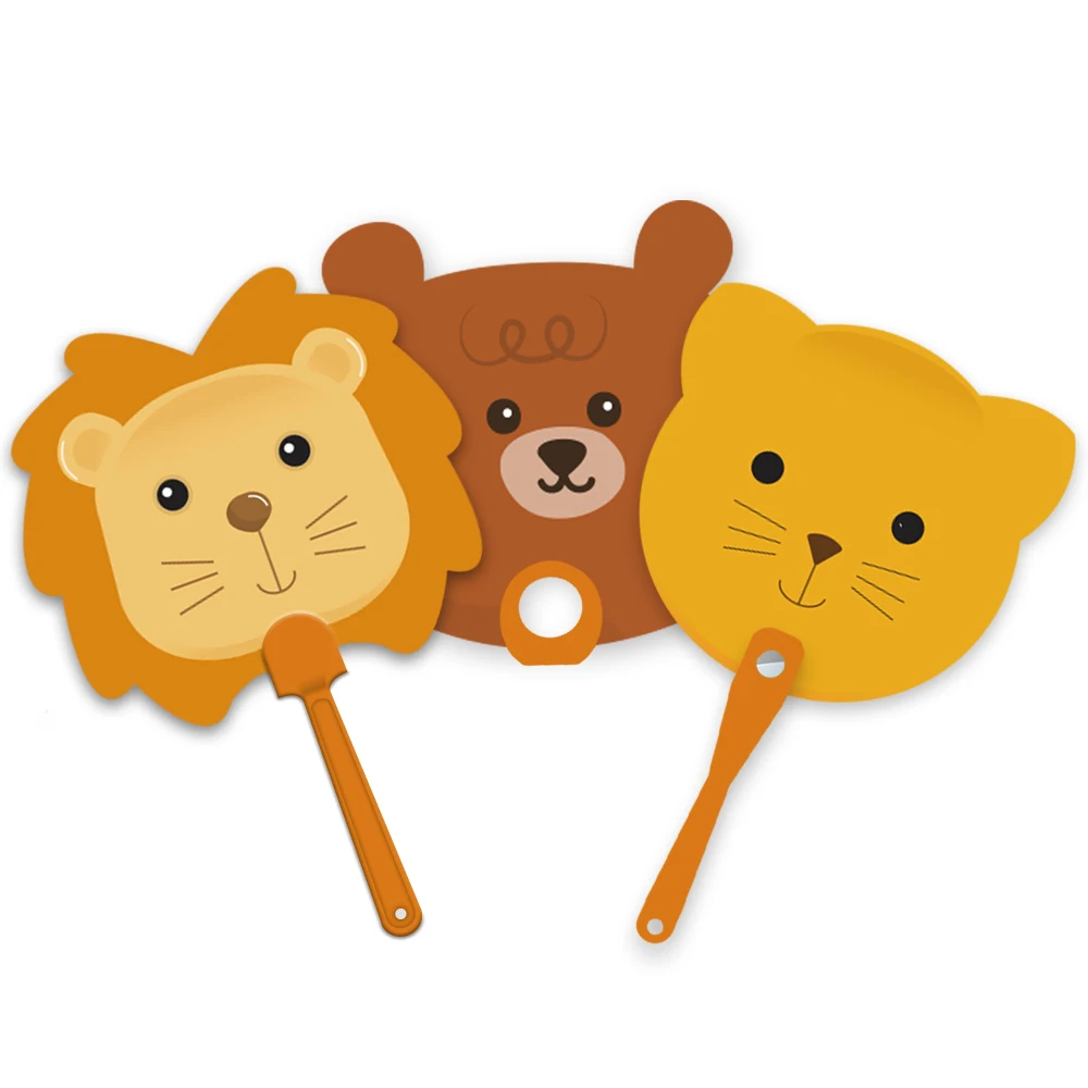 Веер PP пластиковый Ручной индивидуальная форма и дизайн DIY летний вентилятор для