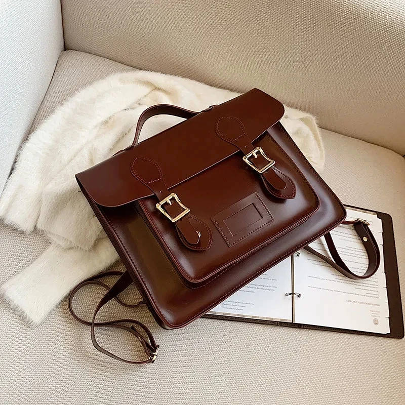 

Vintage Large capacity Women Backpack 2022 PU LeatherWomen's Shoulder Bag High Quality Travel Books Rucksack School Backpacks
