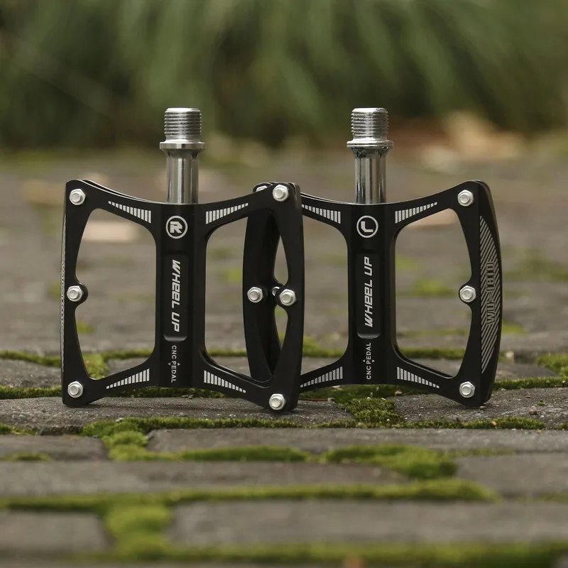 

Bicycle Pedal Aluminum Bearing Mountain Pedal Non-slip Pedal Accessories Comfortable Wear-resistant Safe Labor-saving