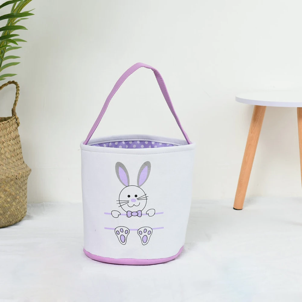 Пасхальный кролик подарочные сумки Корзины Сумки для яиц охота переноски и