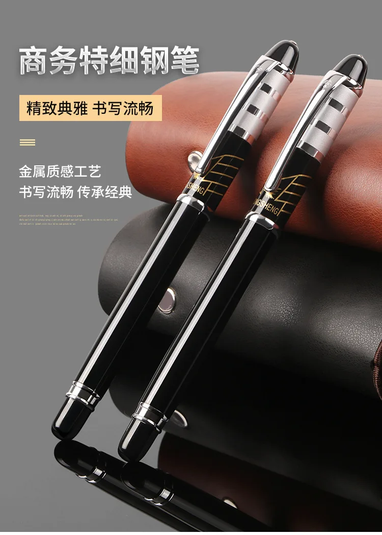 

Iridium gold pen for student calligraphy practice business advertising enterprise office ink pen