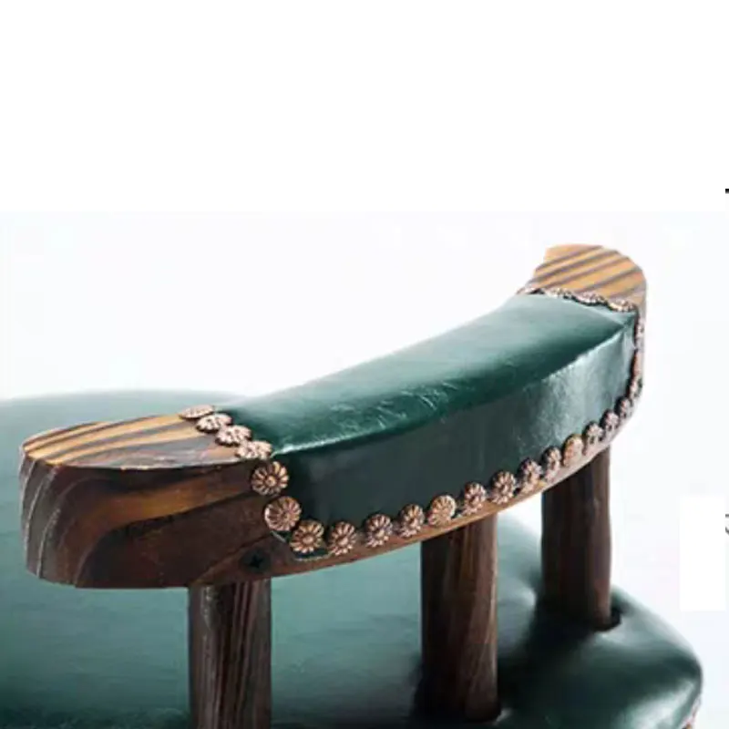 Скандинавская цельная древесина барный стул поворотный Ретро Творческих отдых