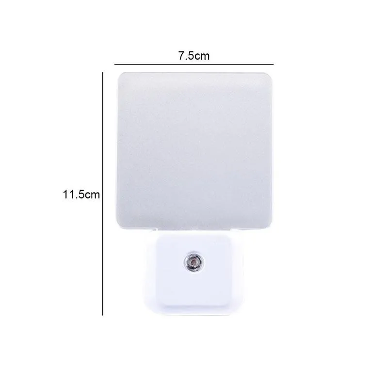 

Intelligent Sensor Bedside Lamp New Strange Gift LED Lamp Plug-in Energy-saving Light Control Night Light Simple Kid Light