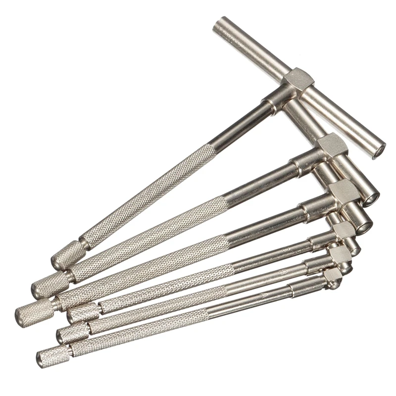 6 шт. набор телескопических измерительных приборов микрометр измерительный