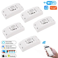 diy wifi smart light switch universal breaker timer smart life app wireless remote control works with alexa google home switches