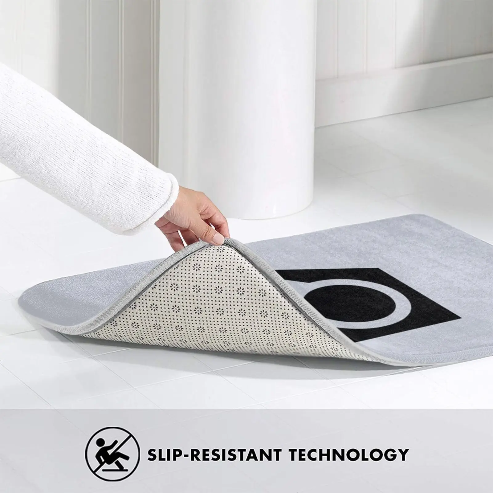 Коврик с символом комбинированного покрытия коврик подушка мягкая