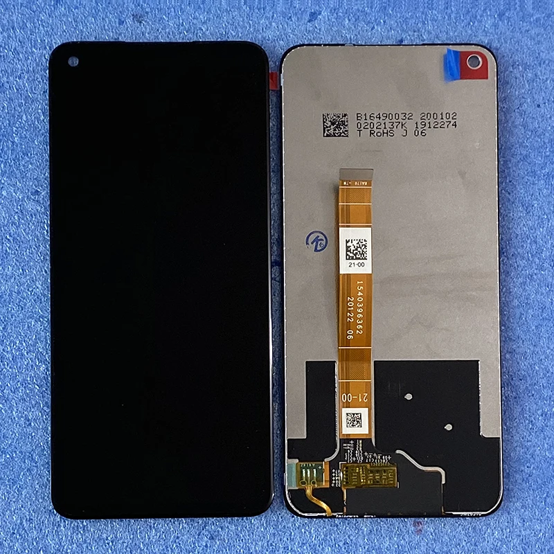 6 5 original axisinter for oppo realme 6 rmx2001 lcd display screentouch panel digitizer frame for oppo realme 6s rmx2002 free global shipping