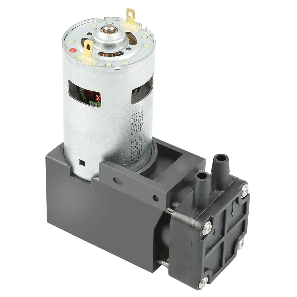 VN-C4 DC12V Low Noise Oilless Vacuum Pump -85KPa Flow 40Lmin For Gas Air High Efficiency Small Vibration Mini | Обустройство дома
