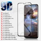 Защитное стекло 9D на весь экран для Xiaomi Redmi 7, 7A, 8, 8A, 9, 9A, 9C, Redmi Note 7, 8, 9 Pro, 8T, 9S, закаленное стекло, защитная пленка