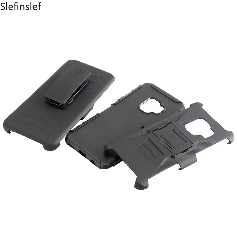 Защитный чехол противоударный с подставкой и зажимом для ремня задняя крышка