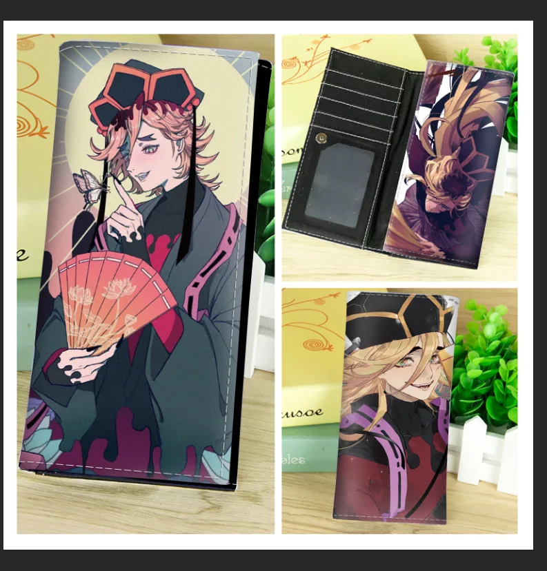 Demon Slayer Kimetsu no Yaiba Kamado Tanjirou Nezuko Длинный кошелек для косплея из искусственной кожи
