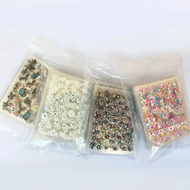 30 листов/Набор детских стикеров для ногтей 3D стикер новый японский маленький