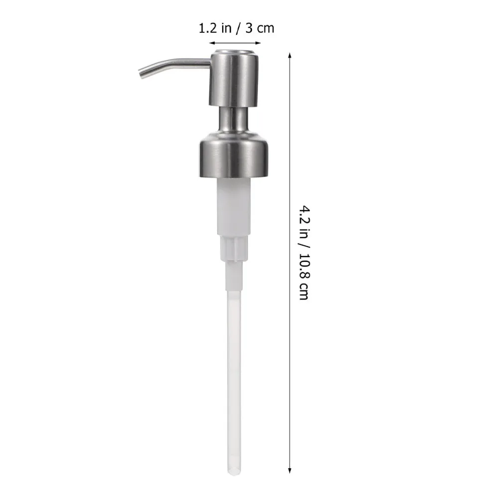 

2pcs Bottle Nozzle Pressure Pump Bottle Replace Head Pump Emulsion Bottle Pump