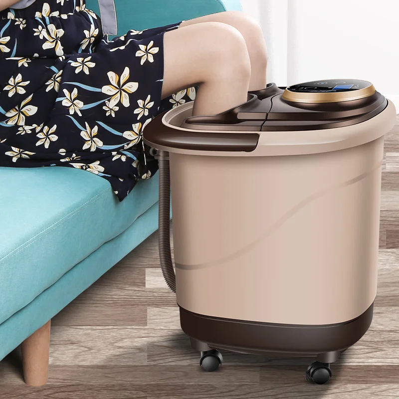 

Full automatic electric foot care bucket intelligent constant temperature pedicure basin wireless remote control health barrel