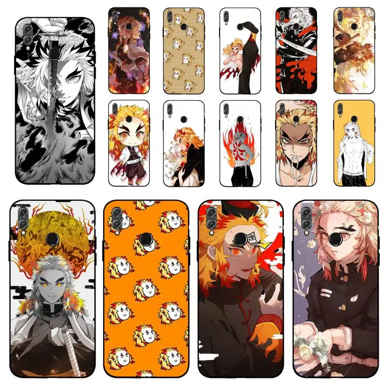

MaiYaCa Kyojuro Rengoku Demon Slayer anime Phone Case for Huawei Honor 10 i 8X C 5A 20 9 10 30 lite pro Voew 10 20 V30