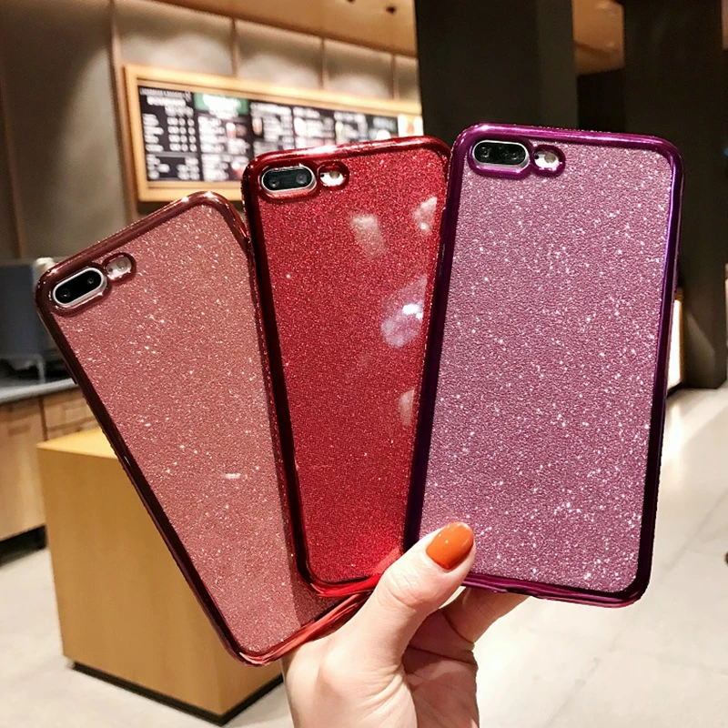 С блестящими стразами и блестками чехол для iphone XS MAX XR 10X7 8 плюс 6s 6 пикантные