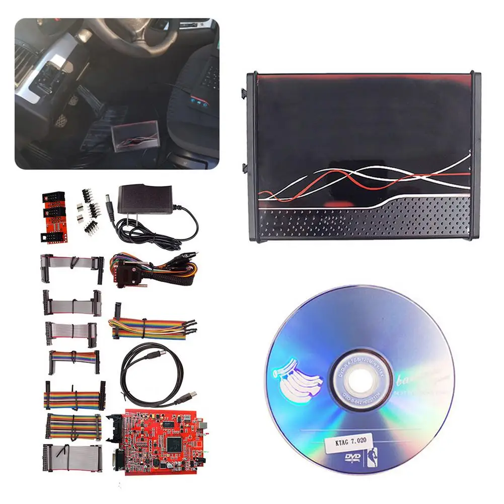 

Ktag V7.020 Главный блок автомобиля грузовика многоязычный Galletto 4 полный чип Поддержка BDM Полнофункциональный автомобильный программатор чип ин...
