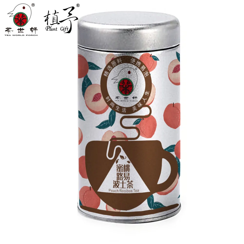 

3g*10pcs Peach Rooibos Tea Skin Care Mask DIY Raw Materials Tea Bag Acne Treatment Anti-Aging Moisturizing Oil-control Whitening