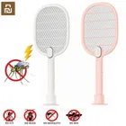 Youpin трехслойная сетчатая искусственная электрическая ручная ловушка для комаров, насекомых, мух, Жуков, убийца комаров, 3 жизни