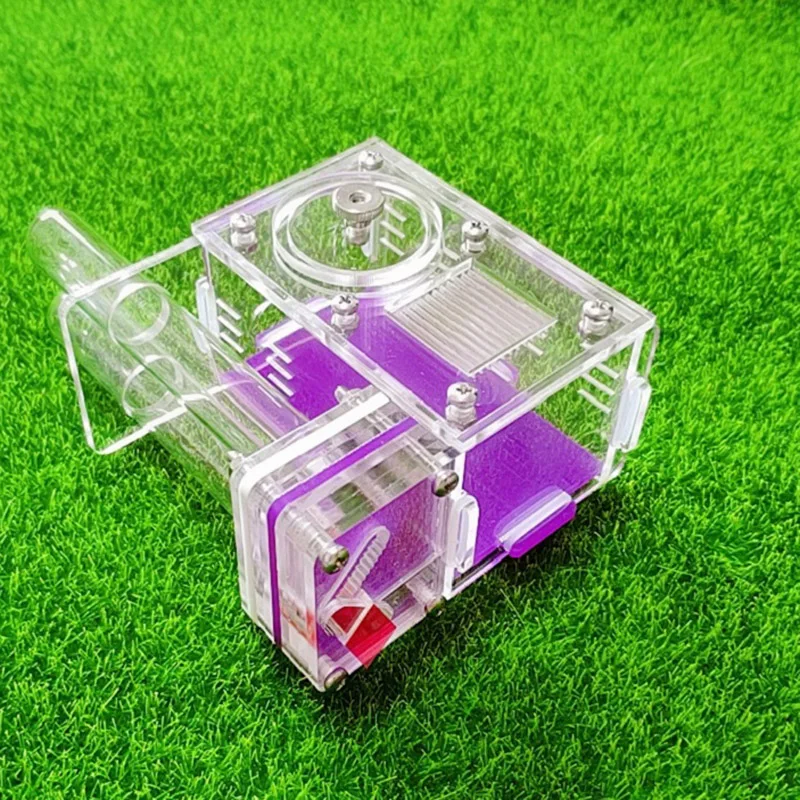 Маленькая ПЭТ пробирка гнездо акриловое для муравья мини плоское муравей ферма