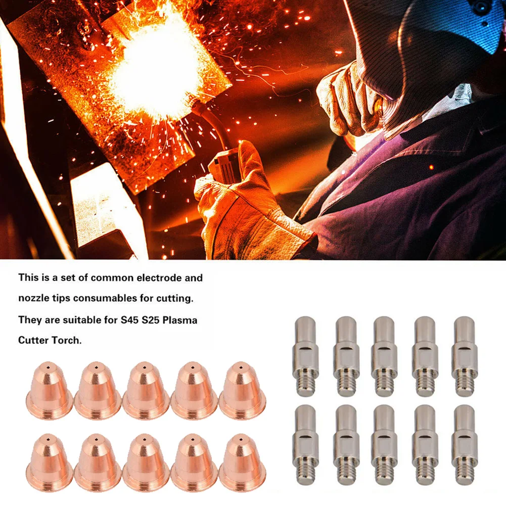 Для S45 S25 Plasma Cutter PR0110 набор инструментов для сварки с электродом и наконечником в