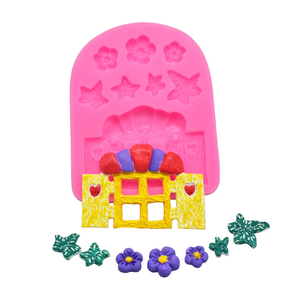 Новинка 2019 года: винтажные садовые феи для дома дверей окон цветов силиконовые