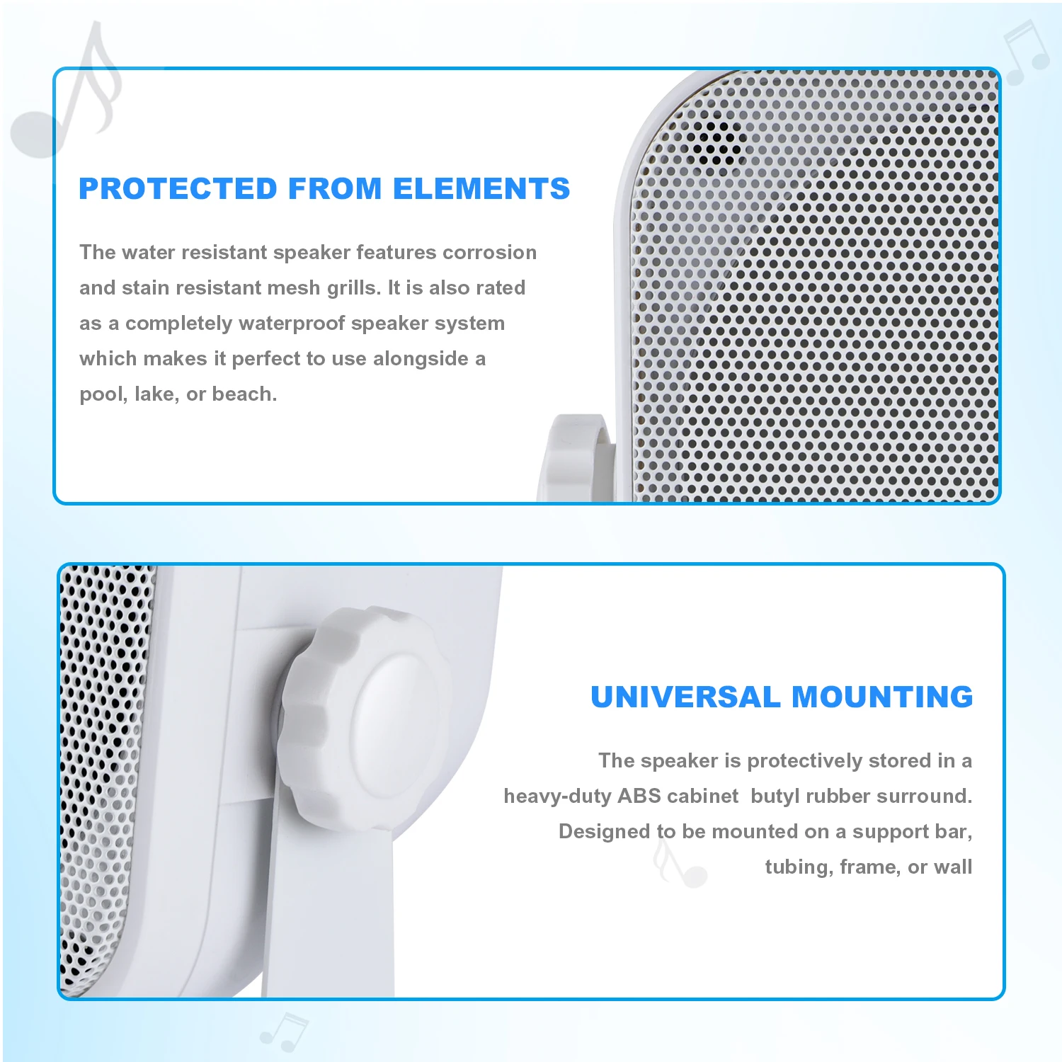 1 пара 4 дюйма Водонепроницаемый морской Динамик s коробка Heavy Duty поверхностного