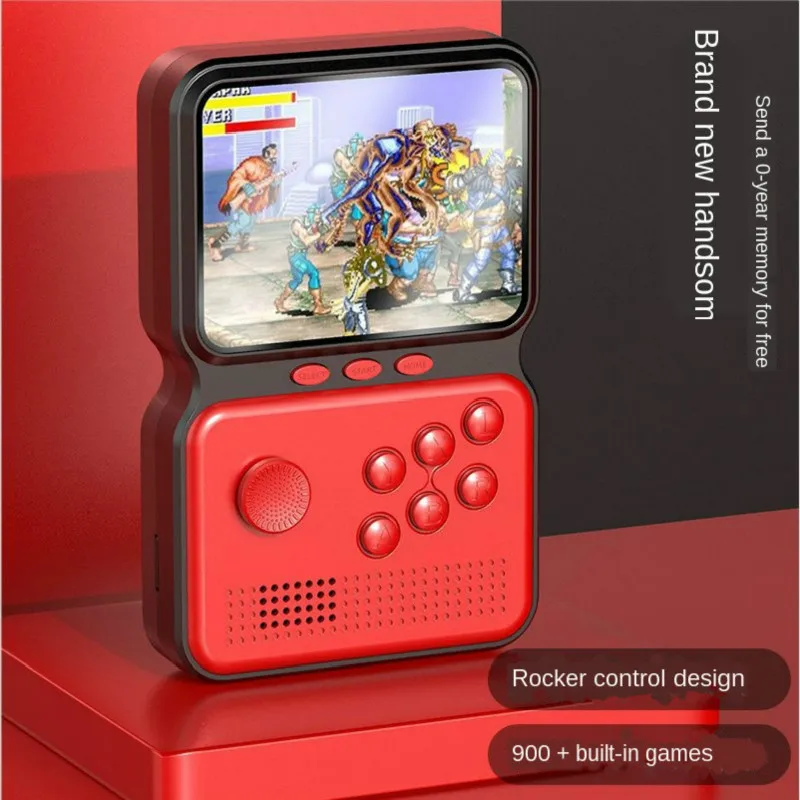

Handheld Game Console Nostalgic Arcade Small Portable Card King of Fighters Tetris 3.0" Retro Game Console 8 Bit Video Games
