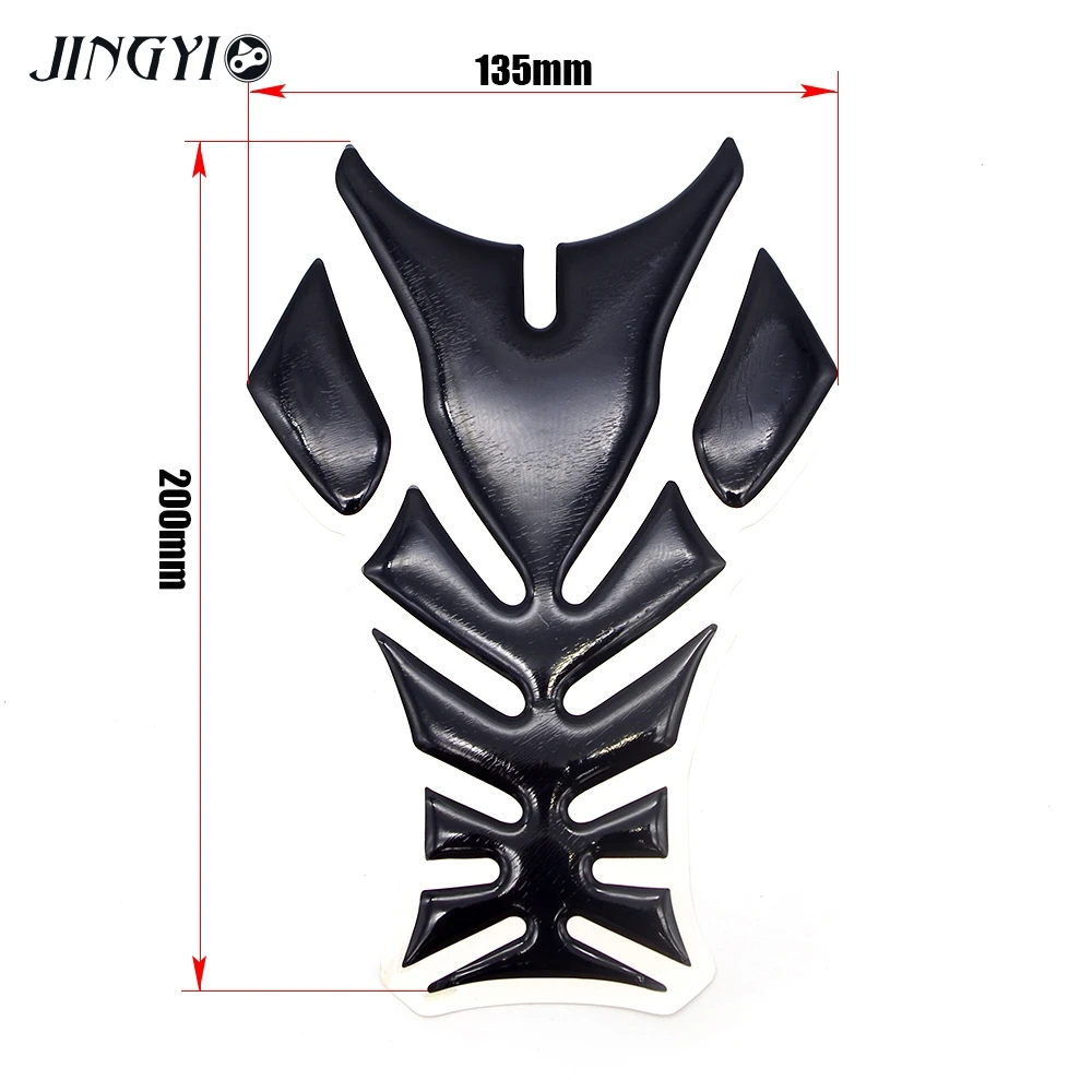 Новая 3D наклейка на мотоцикл с газовым топливным баком Защитная Наклейка для
