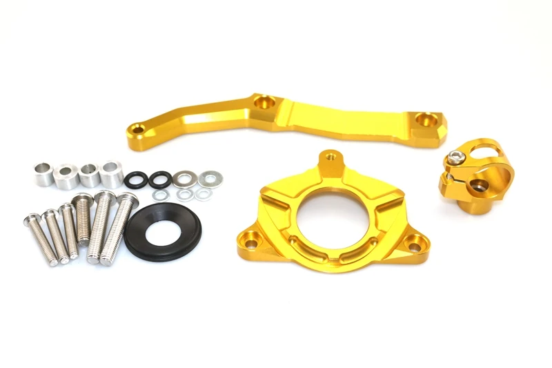 Демпфер стабилизатора мотоцикла с ЧПУ Монтажный кронштейн для руля KAWASAKI Z1000 2010 2011