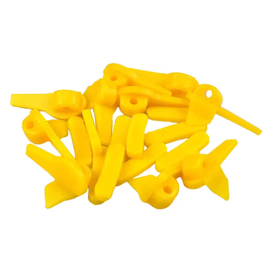 

20x 53mm Auto Duck Head Inserts Tires Accessories Nylon Plastic Protective Bird