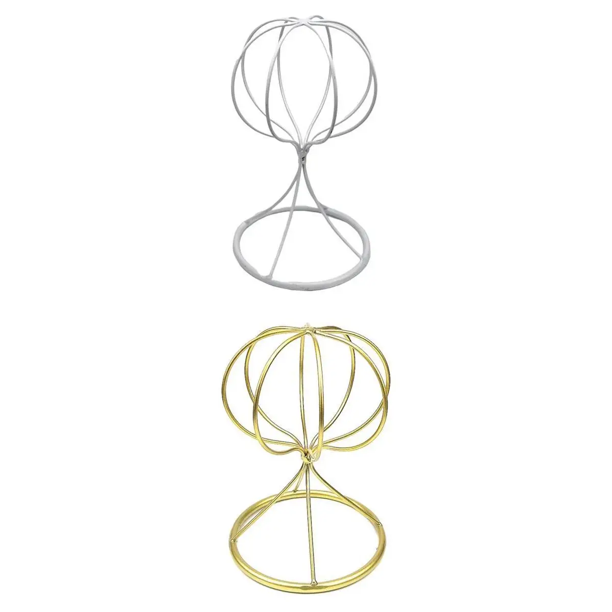 2 шт воздушный шар стиль металлическая шляпа шлем держатель настольный парик