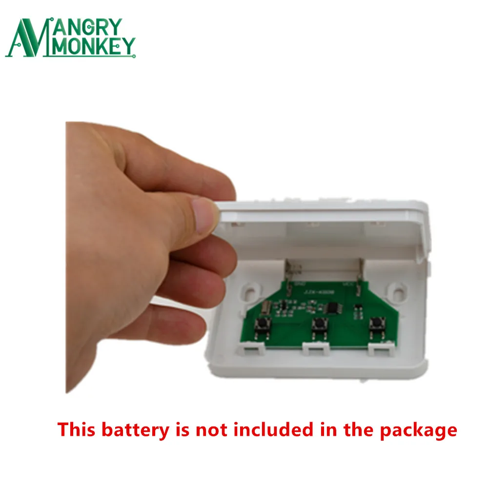 433 МГц 220 В 2 канальный беспроводной пульт дистанционного управления