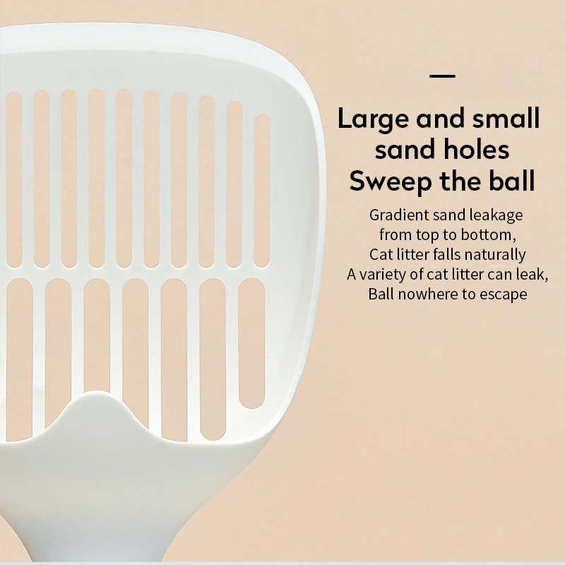 Лопата для кошачьего туалета инструмент очистки домашних животных пластиковый