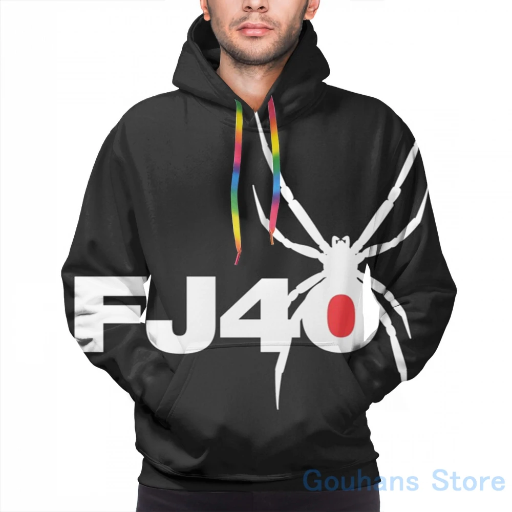 Женская Повседневная Толстовка с рисунком модель FJ40 Cruiser белая | Мужская одежда